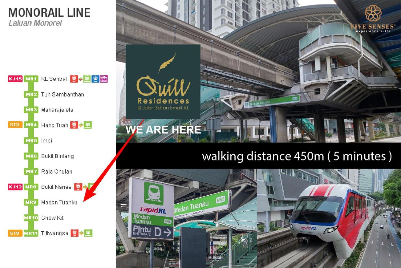 Quill Residences Klcc, Five Senses Apartment *